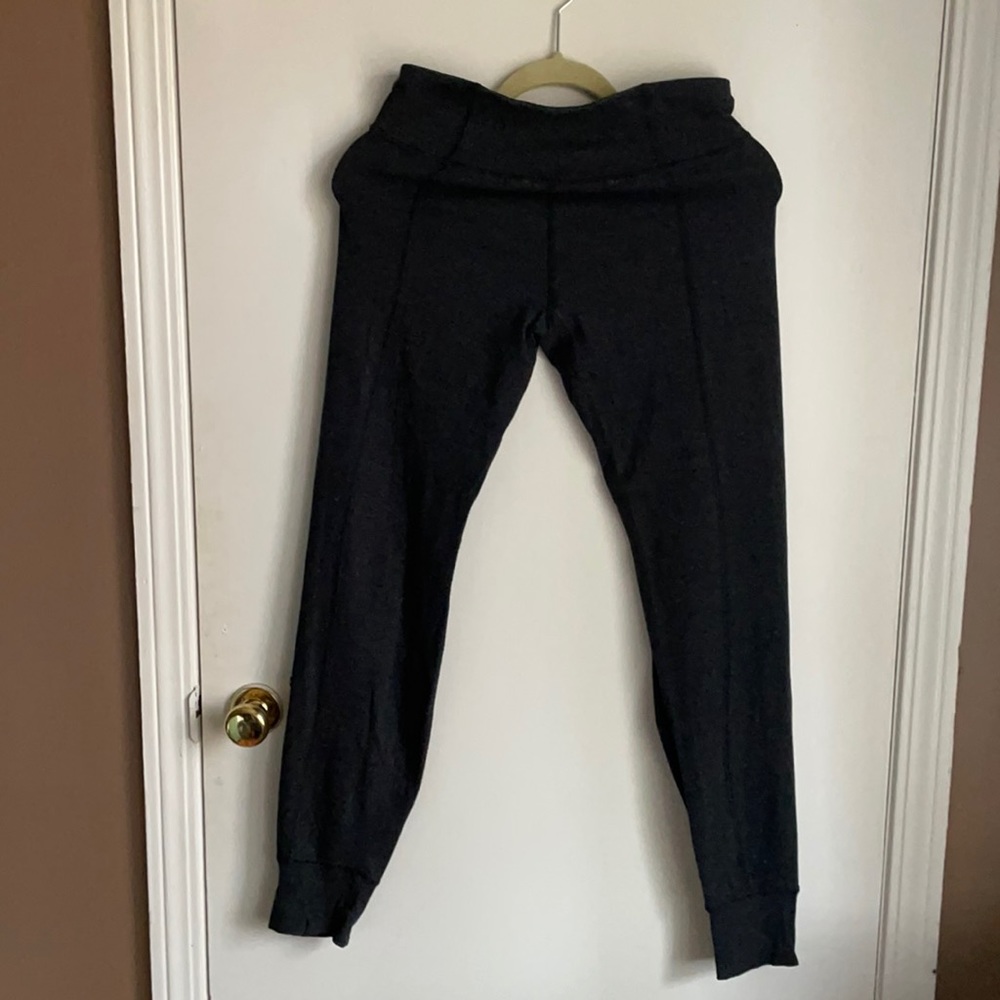 Lululemon Gray Joggers Sweat Pants SZ 6